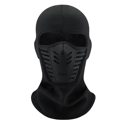 Winter Rider Warm Full Face Balaclava - Windproof Anti-Haze Mask for Motorcycle, Cycling, and Skiing - Soft and Cozy Outdoor Headwear