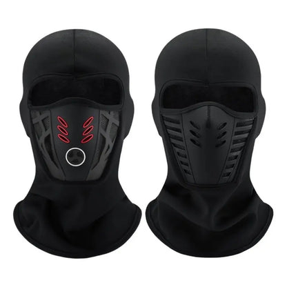 Winter Rider Warm Full Face Balaclava - Windproof Anti-Haze Mask for Motorcycle, Cycling, and Skiing - Soft and Cozy Outdoor Headwear