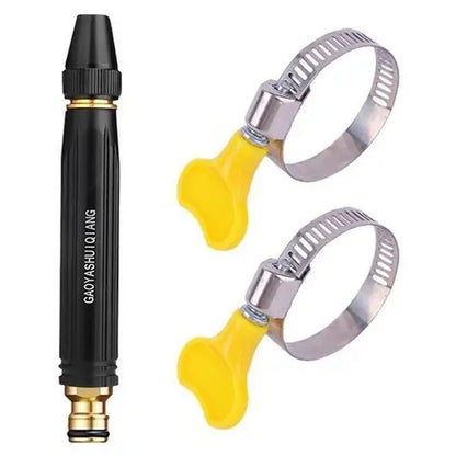 Home High-Pressure Car Wash Water Gun with Booster Nozzle and Hose, Portable Handheld Water Sprayer, a Must-Have for Watering Plants and Vegetables, Car Washing, Garden Cleaning, Pet Bathing and Outdoor Rinsing.
