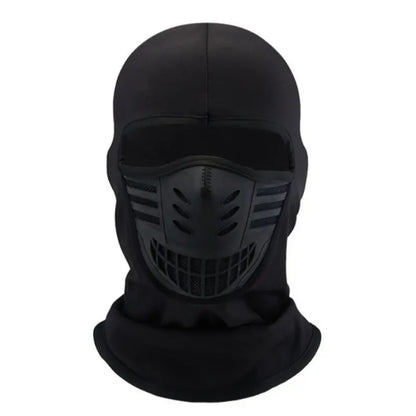 Winter Rider Warm Full Face Balaclava - Windproof Anti-Haze Mask for Motorcycle, Cycling, and Skiing - Soft and Cozy Outdoor Headwear