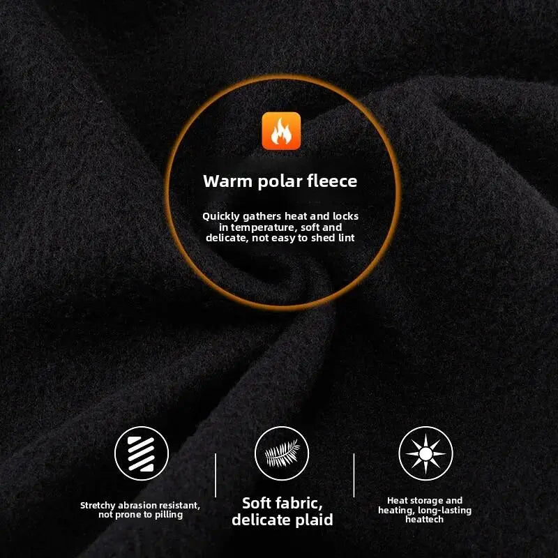 Winter Rider Warm Full Face Balaclava - Windproof Anti-Haze Mask for Motorcycle, Cycling, and Skiing - Soft and Cozy Outdoor Headwear